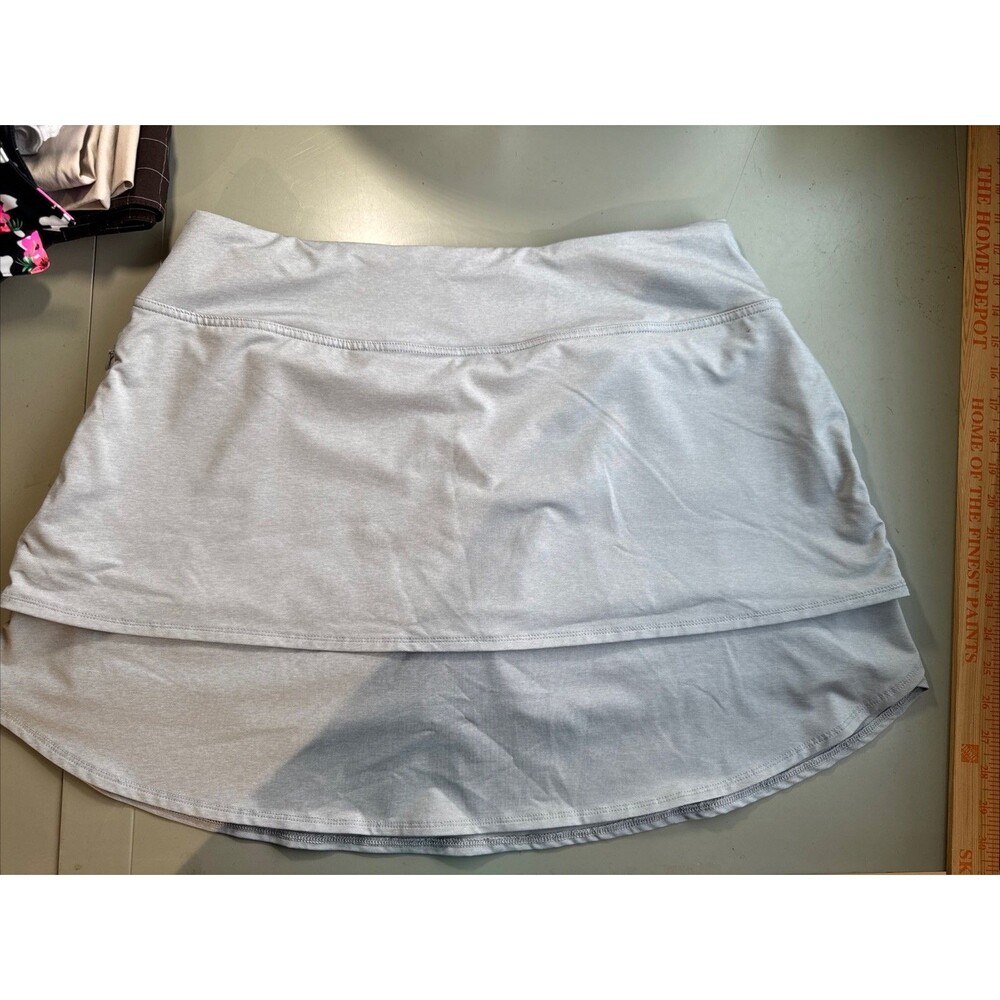 Footjoy TJ Light Grey Weathered Golf Pickleball Skort XL